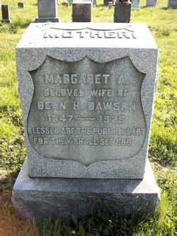 Margaret Ann Purcell Dawson M Morial Find A Grave