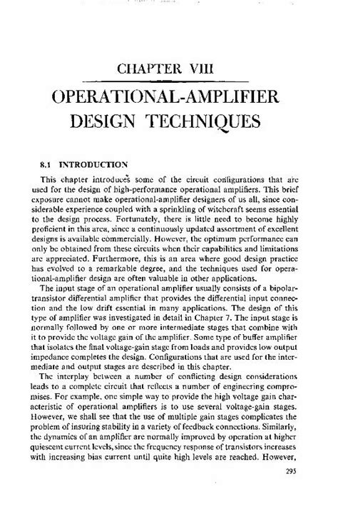 (PDF) OPERATIONAL-AMPLIFIER DESIGN TECHNIQUES · PDF file296 Operational ...