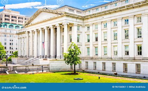 Treasury Building Washington DC Royalty-Free Stock Photography ...