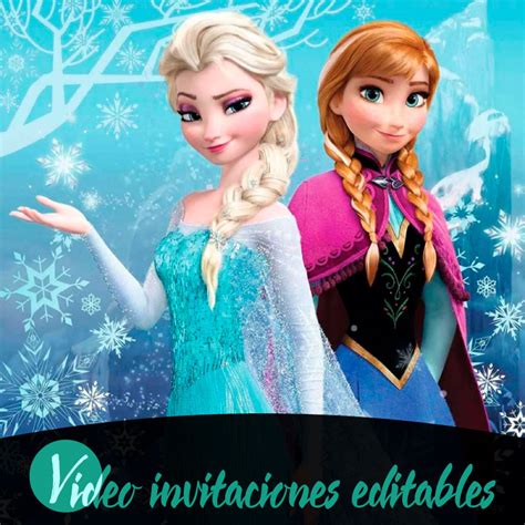 Video Invitación De Frozen 01 Fácil Y Rápida 2024 Video Invitaciones