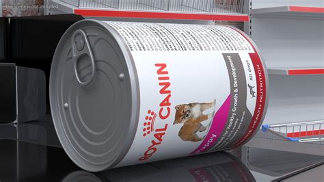 Royal Canin Puppy Food Can 3d Model 24 3ds Blend C4d Fbx Max