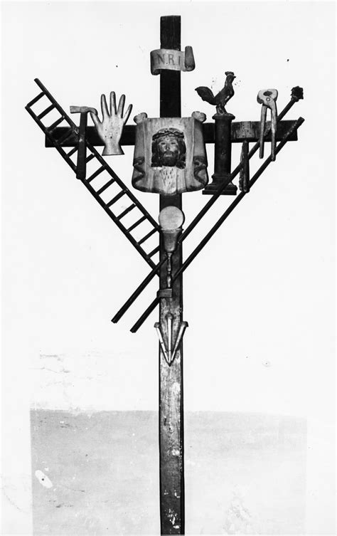 Croce Della Passione Bottega Italia Meridionale Secc XIX XX C