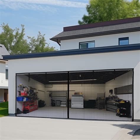 Snapklik.com : LOOBANI Garage Screen Door 16 X 7 Ft: Heavy Duty