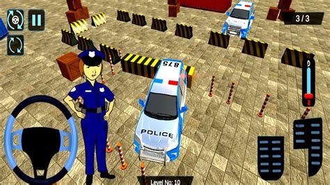 Police Spooky Jeep Parking 3D Police Jeep Driving Simulator Early