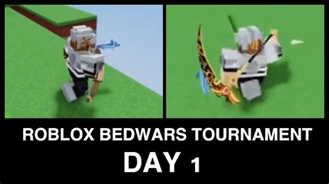 Roblox Bedwars Tournament Day Youtube