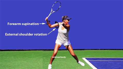 Forehand How Azarenka Creates Racquet Speed Talk Tennis