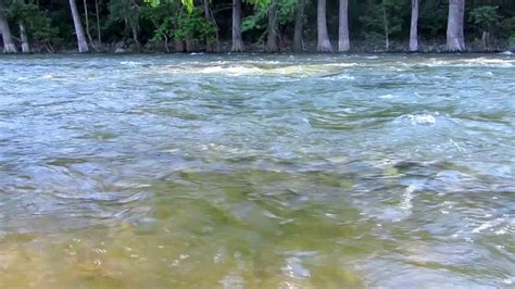 The Guadalupe River At River Road Camp New Braunfels Tx Youtube