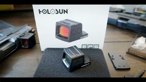 Unboxing The Holosun Eps Rd Eps Carry Size Comparison Youtube