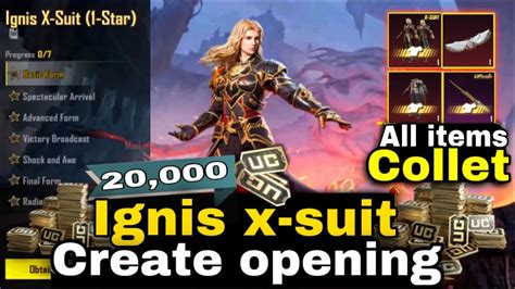 Uc Ignis X Suit Create Opening God In Bgmi Pubg Luckiest