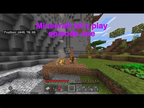 Mincraft Lets Play Part One Episode One Youtube