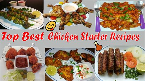 Top Best Delicious🍗 Chicken Starter Recipes😋 I My Kitchen Food Youtube