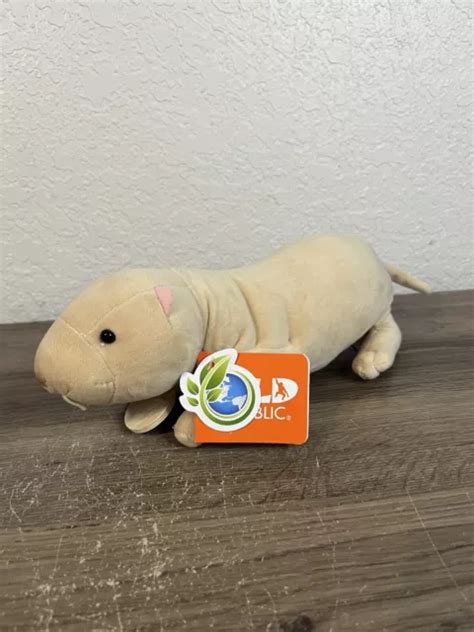 WILD REPUBLIC NAKED Mole Rat Realistic Learning Educational Plush Doll Stuffed 4 64 PicClick UK