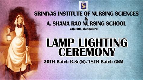 Lamp Lighting Ceremony Th Batch B Sc N Th Batch G N M Youtube