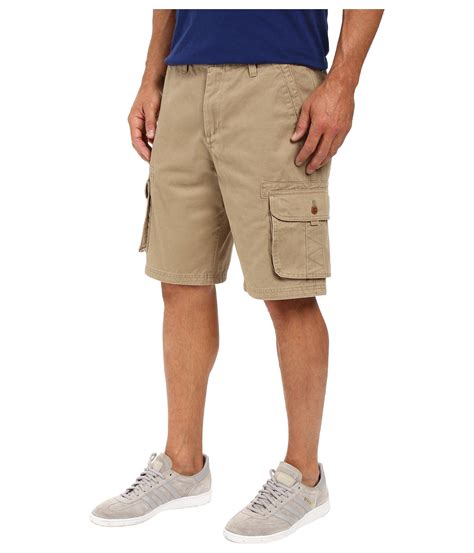 Quiksilver Cotton Everyday Deluxe Cargo Shorts In Natural For Men Lyst