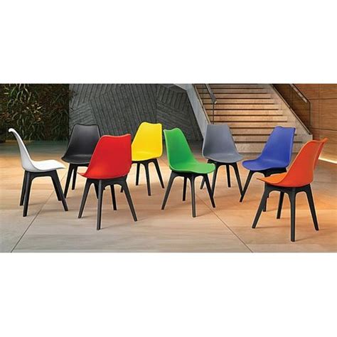 Cafe Chair Multicolor Classic Smart Cafeteria Plastic Chairs Weight