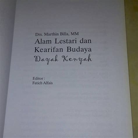 IG WarungSejarahRI On Twitter Buku Alam Lestari Kearifan Budaya