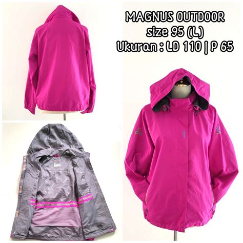 Jaket Outdoor Jaket Gunung Waterproof MAGNUS OUTDOOR Size 95 L