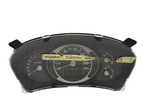 Speedometer Instrument Cluster Hyundai Tucson 94003 2E540 2005 01600H 53078