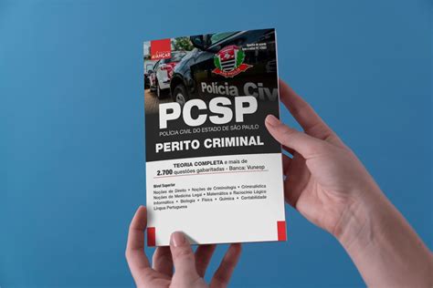 Apostila Concurso Polícia Civil Pc Sp 2023 Perito Criminal Solução