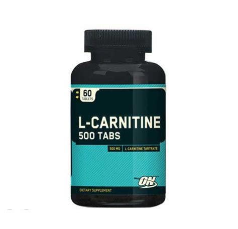 Купить Л Карнитин Optimum Nutrition L carnitine 500 60 tabl цена