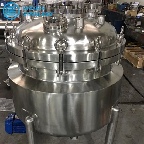 Stainless Steel Aseptic Sanitary Insulated Jacket Inox Vegetable Palm