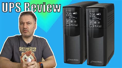 PowerWalker VI 1500 CSW UPS Δοκιμή YouTube