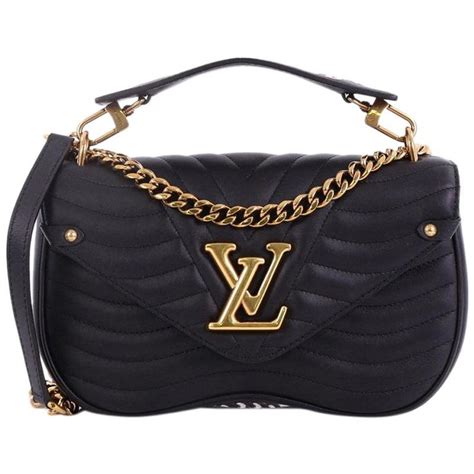 Louis Vuitton New Wave Chain Bag Quilted Leather Mm At 1stdibs