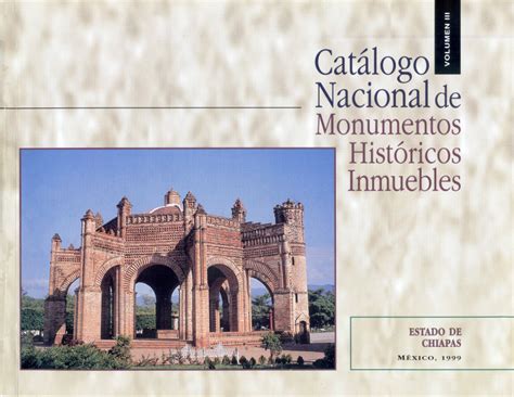 Difusion Inah 003ccc0076 Catálogo Nacional De Monumentos Historicos Inmuebles