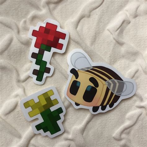 Minecraft Bee Sticker Pack Rminecraft