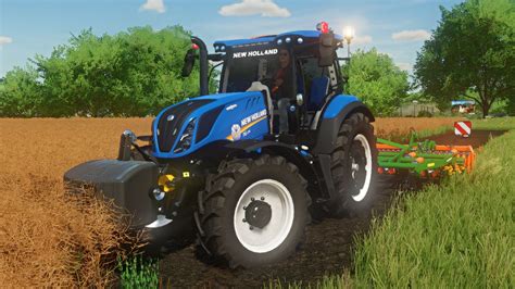 New Holland T6 Series Edit FS22 KingMods