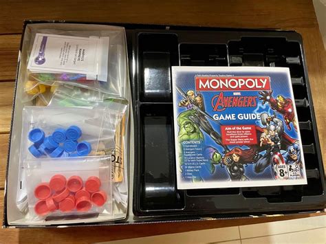 USED MONOPOLY AVENGERS EDITION Hobbies Toys Toys Games On Carousell