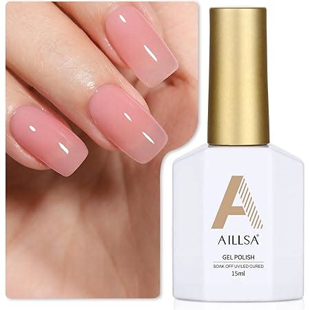 Amazon MEMEDA Gel Nail Polish Milky White Nude Gel Polish