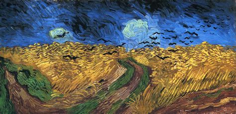 wheatfield  crows vincent van gogh wikiartorg encyclopedia