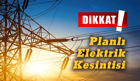 Dikkat Elektrikler kesilecek 15 02 2024 Köroğlu Gazetesi Bolu