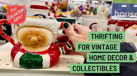 Thrifting Vintage Home Decor And Collectibles Salvation Army 🇨🇦 Youtube