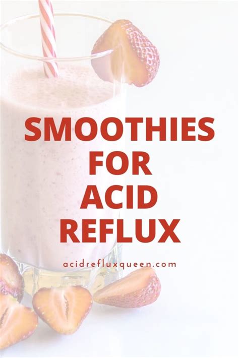 Acid Reflux Smoothie Recipes Simply Noel