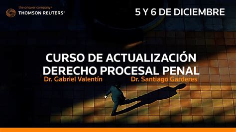 1 Curso De Actualización Derecho Procesal Penal 2018 Youtube