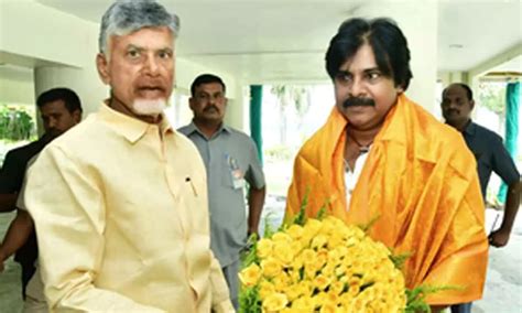 Chandrababu Naidu Pawan Kalyan Hold Talks On Seat Sharing