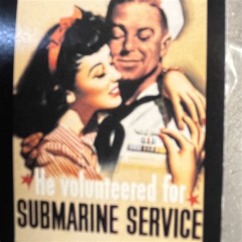 Submarine Service Poster | Galveston Naval Museum