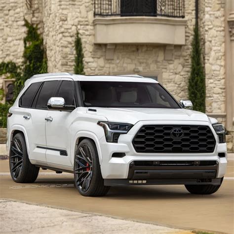 Toyota Sequoia Shadow Line Looks Way Tougher If Slammed On Massive