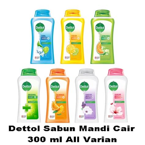 Jual Dettol Sabun Mandi Cair Ml All Varian Dettol Body Wash Botol