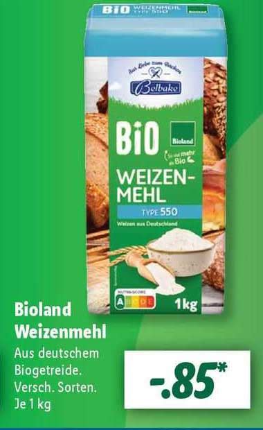 Bioland Weizenmehl Angebot Bei Lidl 1Prospekte De