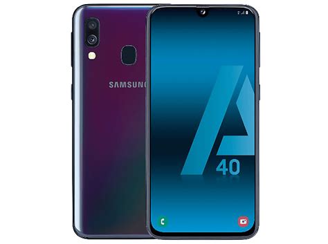 Móvil Samsung Galaxy A40 Negro 64 GB 4 GB RAM 5 9 Full HD