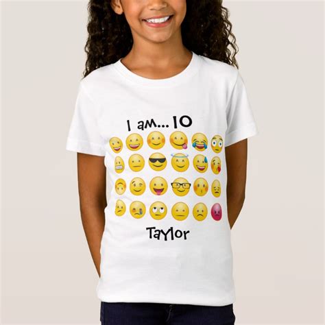 Emoji Birthday Shirt | Zazzle