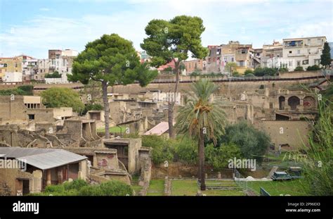 Herculaneum uncovered. Herculaneum was buried under volcanic ash and ...