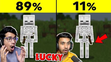 Most Luckiest Moments Of Indian Gamers In Minecraft Techno Gamerz