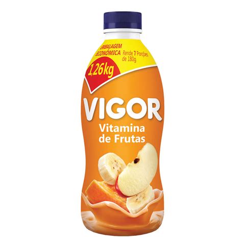 Iogurte Vigor Líquido Vitamina 1260g Supermercado Savegnago