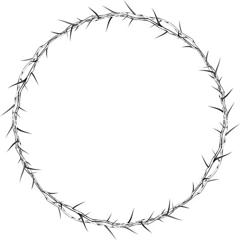 Cross With Crown Of Thorns Clipart - Crown Of Thorns On Cross #3274024
