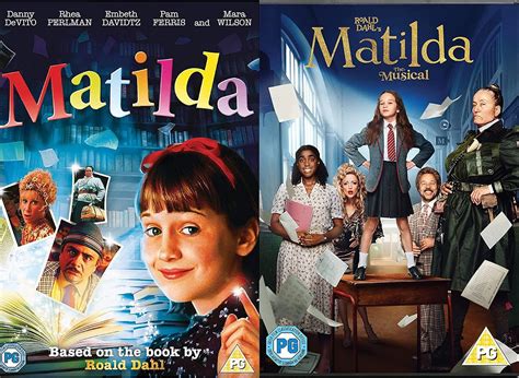 Roald Dahl S Matilda Collection Dvd Matilda Dvd Roald Dahl S