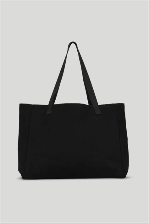 Rotate Canvas Shopper Black Roomer